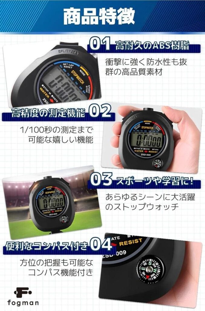 ③aninako ストップウォッチ