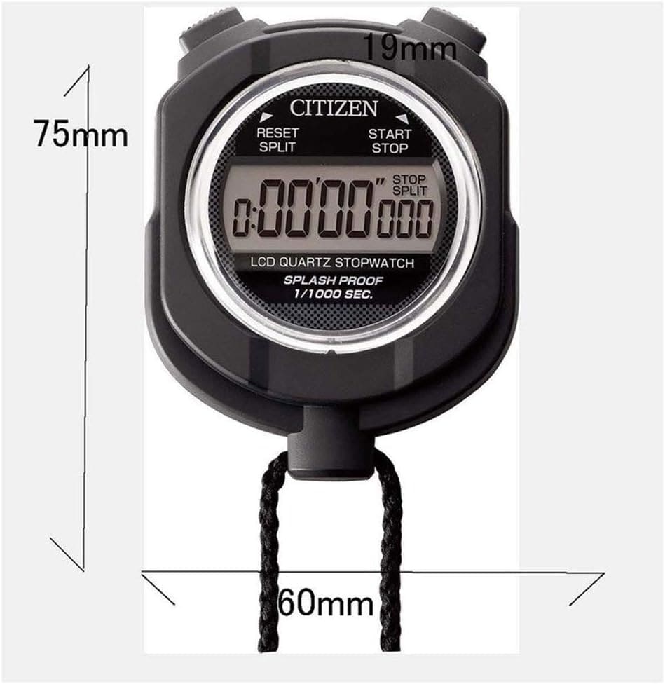 ②シチズン　RHYTHM　ストップウォッチ デジタル