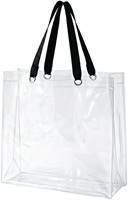 クリアバッグ 透明 ビニールバッグ