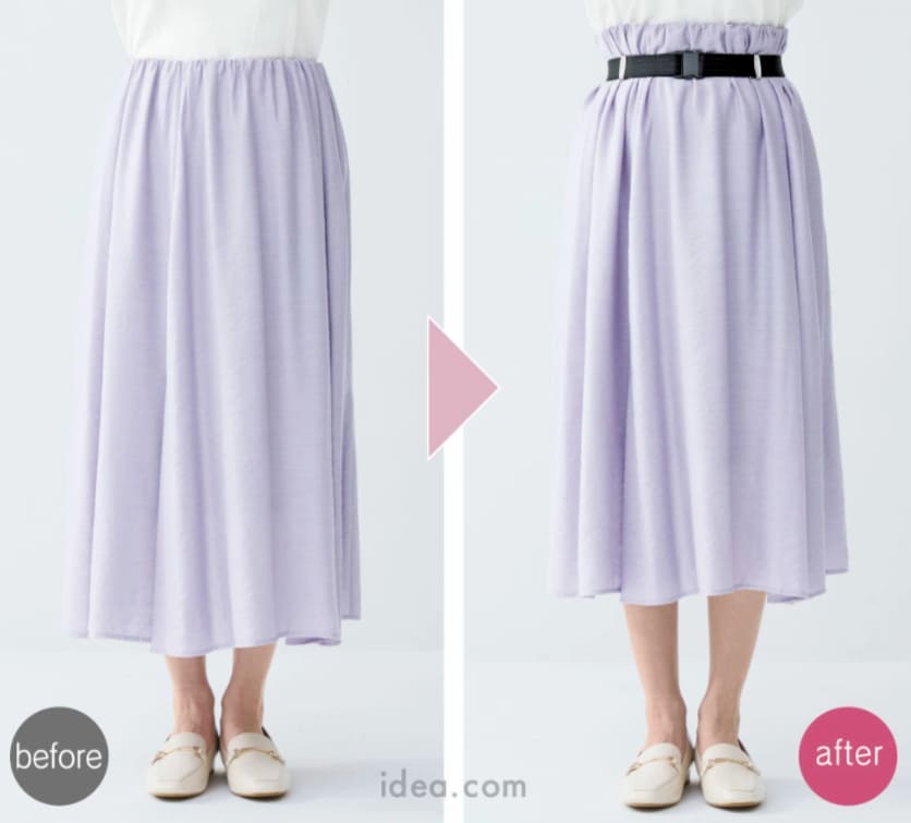 スカートのウエストを詰めるグッズのイメージ画像_6-2