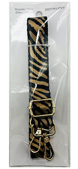 THREEPPY(スリーピー)ショルダーストラップ（ゼブラ柄）