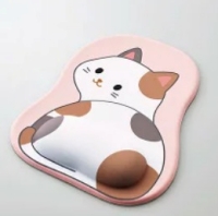 エレコム マウスパッド MOCHIMAL ネコ モチマル リストレスト 付