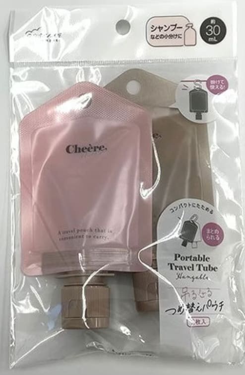 シャンプーの詰め替えをそのまま吊るすグッズのイメージ画像‗03