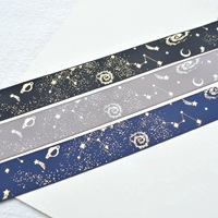 天体柄 リボンテープ