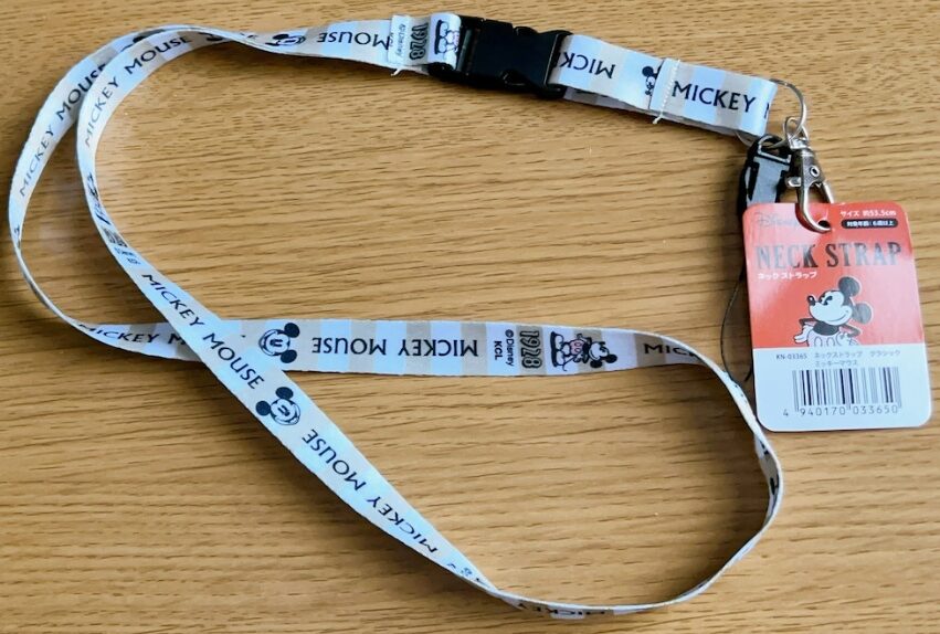 セリアネックストラップの画像