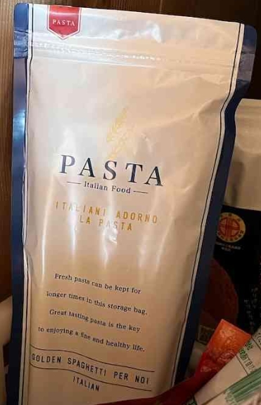 セリアのパスタの保存袋の画像2