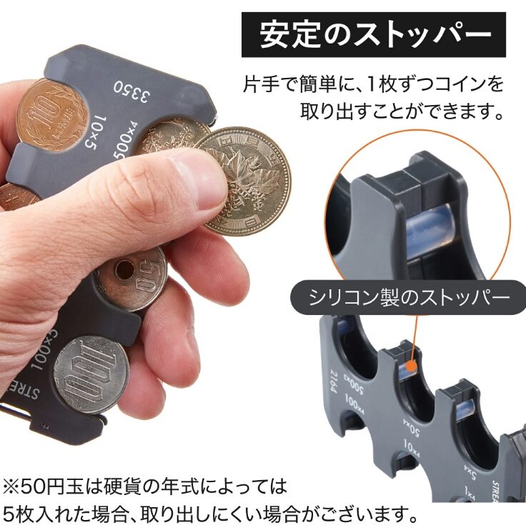 streamコインホルダーの画像