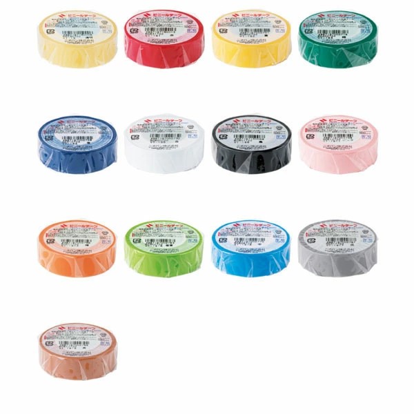 VT‐19ニチバンビニールテープカラフルの画像