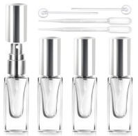 Teenitorのアトマイザー 6ml 香水スプレーボトル 4本の画像