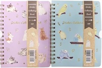 シール帳 30ページ 猫・鳥の画像