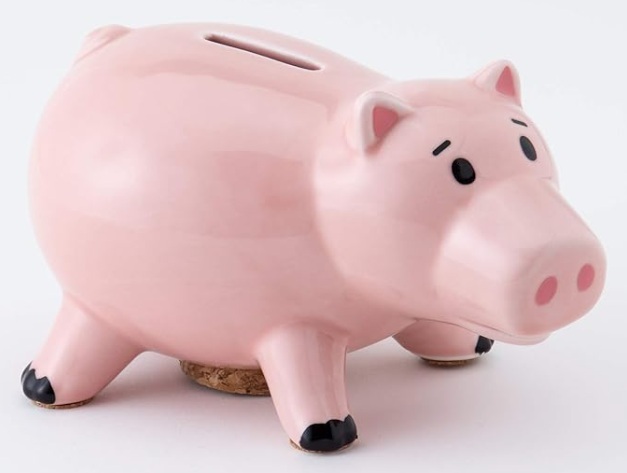 トイストーリー　ハム　磁器製貯金箱　マネーバンクの画像