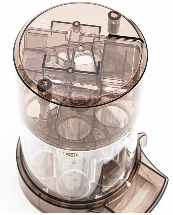 自動選別 貯金箱 500円玉 100円玉 銭別銀行 とりだし君 の画像