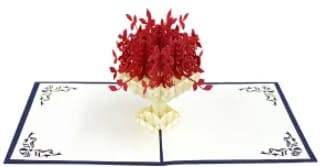 アジア工房のポップアップ・グリーティングカードの画像