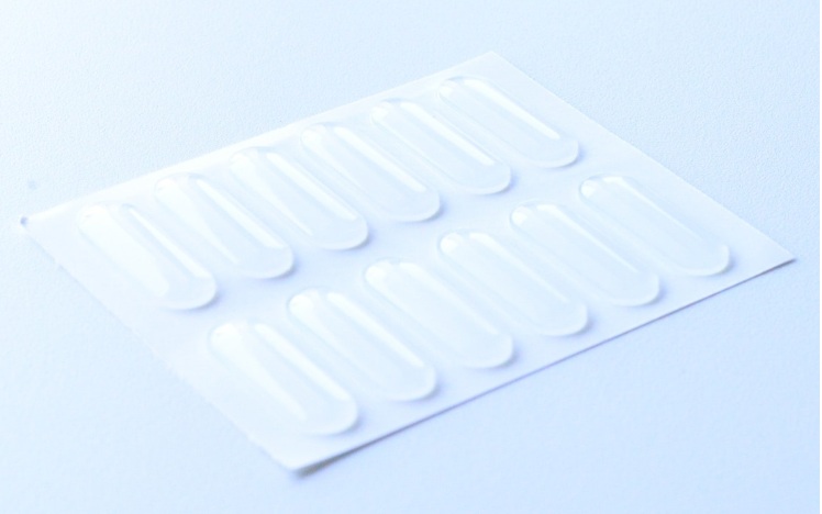 クッションゴム（横長／25mm)の画像