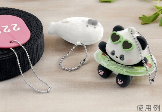 ステンレス製のボールチェーンの画像