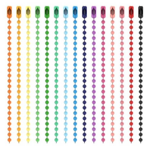 カラーボールチェーンの画像