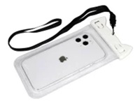 ラスタバナナ　猫耳防水ケース Lサイズ ホワイトの画像