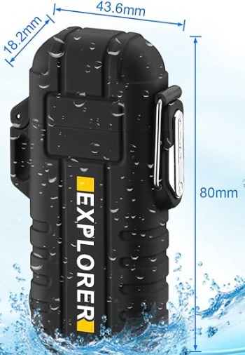 USB Type C ライター プラズマライター 第二代充電式USB 小型 防風の画像