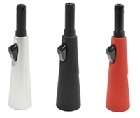 ライター 優火スリム 3カラー ワンタッチ ガス注入式 1本 3本セットの画像