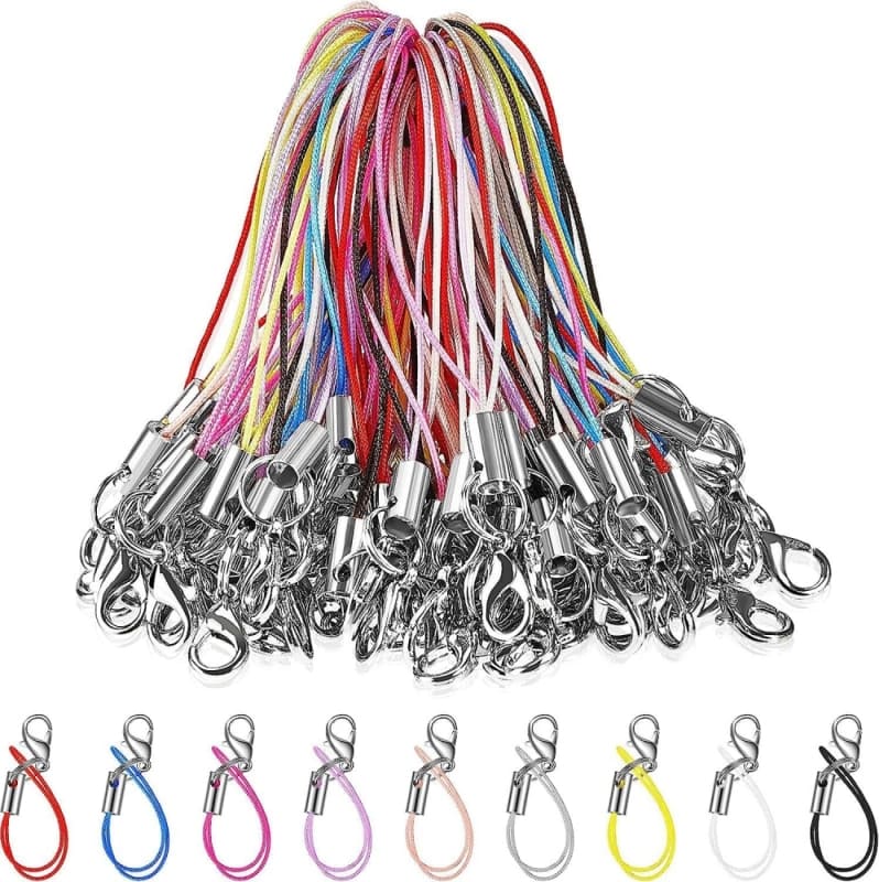 100本セットストラップカニカンダブルリング