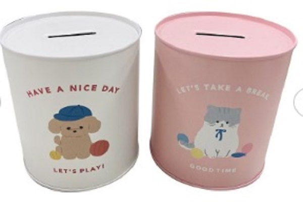 キャンドゥ貯金箱の画像