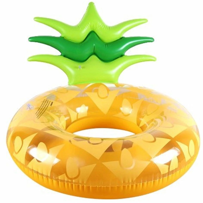 パイナップルの浮き輪の画像
