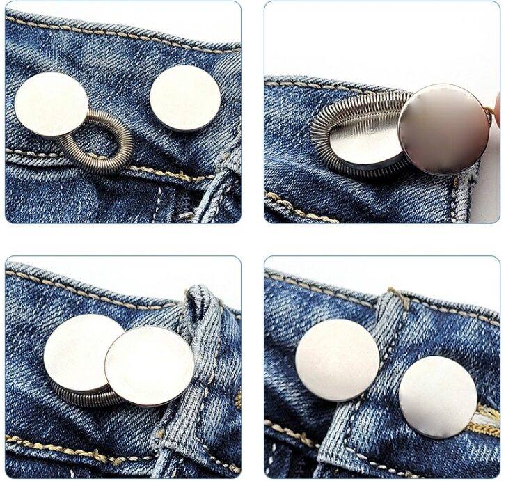 ウエスト調整ボタンの画像