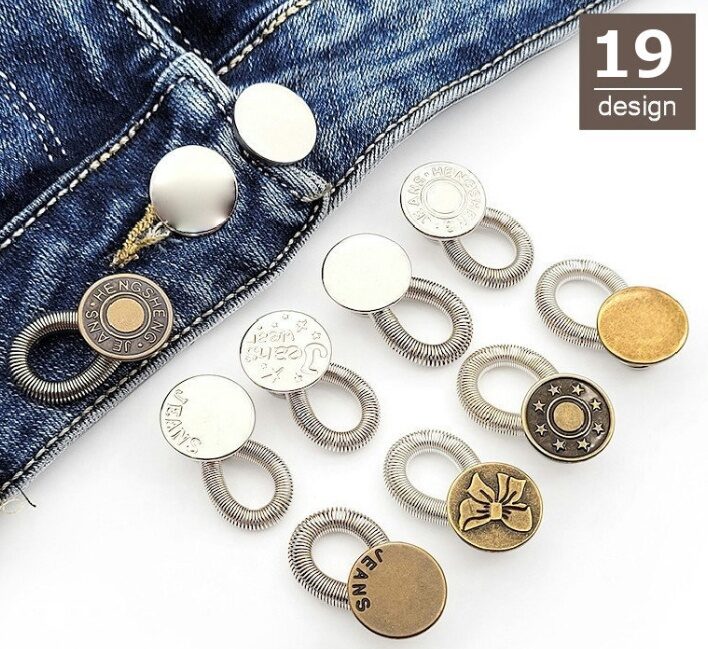 ウエスト調整ボタンの画像