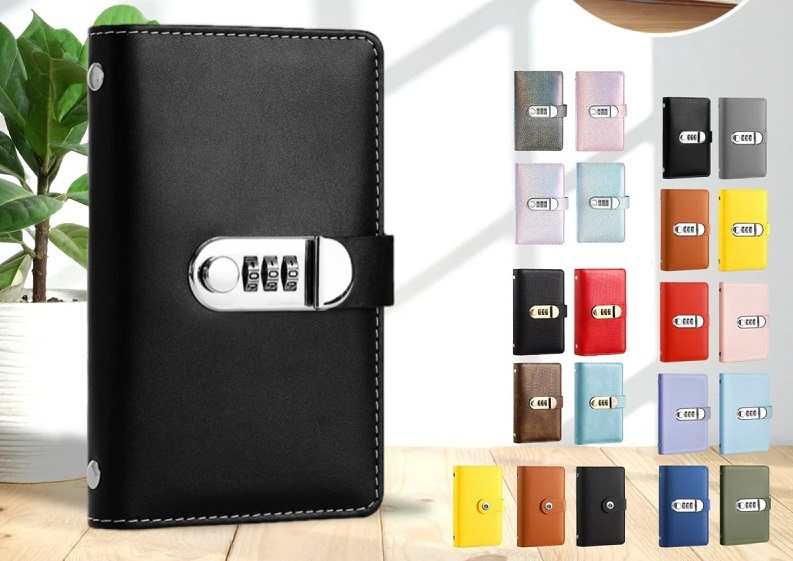 手帳型貯金箱の画像