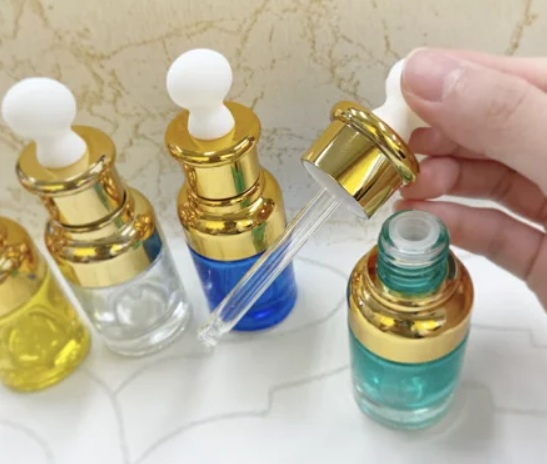 クリア カラー スポイト ボトル 30mlの画像