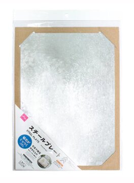 ダイソーの金属プレートの画像