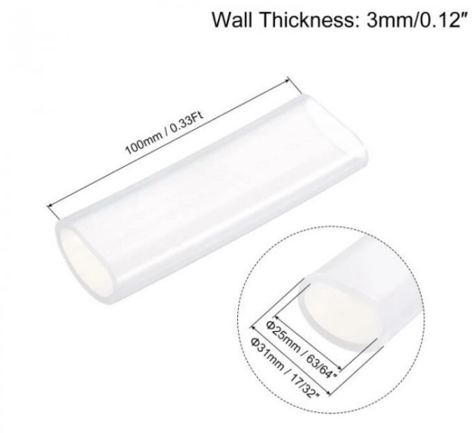 uxcellの透明ホースの画像