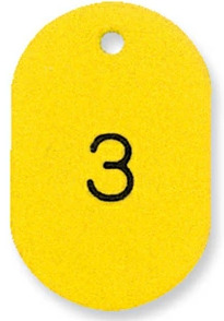 共栄プラスチック 番号札画像