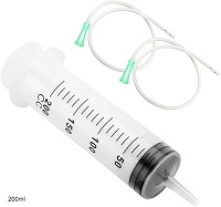 注射器 シリンジ チューブの画像
