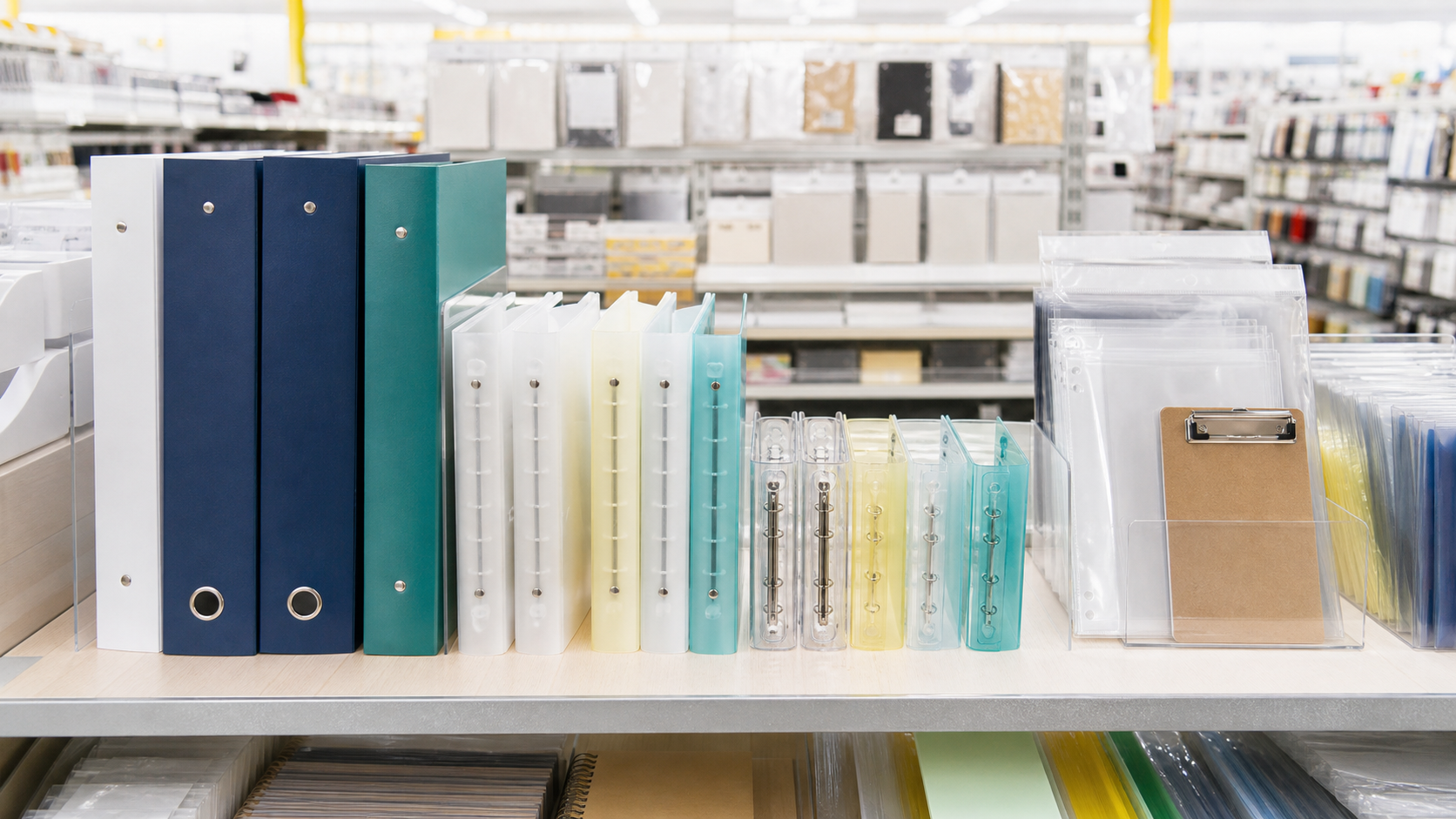 100均では用途別にバインダーを探しますの結論を示す手書き図解